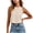 Beige-07, variant on Womens Workout Cropped Tank Tops Racerback Sleeveless Crewneck Running Yoga Active Shirts