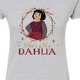 thumbnail image 3 of Disney Wish - Shes My Dahlia - Juniors Fitted Graphic T-Shirt, 3 of 5