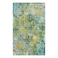 thumbnail image 3 of Unique Loom Chromatic Collection Area Rug - Stormy (10' 6" x 16' 5" Rectangle Blue Green/Beige), 3 of 7