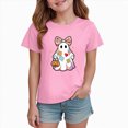 thumbnail image 6 of CAUYDY Halloween Outfits for Kids Toddler Short Sleeve Tshirt Top Casual Set Little Girl Boy Clothes Spooky Season,1-2 Y, 6 of 7