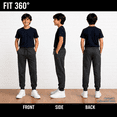 thumbnail image 2 of Lee Boys' Sweatpants - 4 Pack Basic Cozy Active Fleece Jogger Pants with Pockets (4-20), 2 of 7