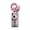 001-Pink, variant on Win s Way Portable Handheld Fan, Detachable Base USB Type-C Rechargeable Mini Pocket Fan, 3 Speed Adjustable Quiet Personal Fan for Outdoor Travel Camping Commute School, White 1PC