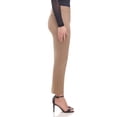 thumbnail image 2 of Rekkuna Women's Pull-On Silky Soft Gutsy Knit Office-Yoga Trouser with Pockets (Medium, Dark Sand), 2 of 6