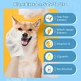 thumbnail image 6 of Vannon Pet Glove Wipes for Dogs & Cats, Extra Thick Rinse Free Dog Wipes, Unscented, 2 Pack, 12 PCS, 6 of 8