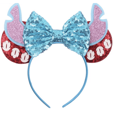 Disney Lilo and Stitch Blue Face Beanie - Walmart.com