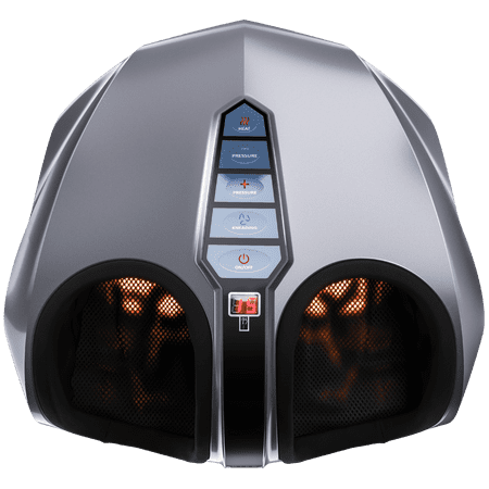 Miko Shiatsu Foot Massager Kneading/Rolling With Switchable Heat And Pressure Settings, Includes 2