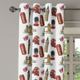 thumbnail image 3 of Ambesonne London Grommet Curtain, Big Ben Tower Bridge UK, 50" x 63", Violet Blue Sand Brown, 3 of 6