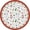 Christmas-6, variant on Duangreer Round Tablecloth, Cartoon Christmas Graffiti Print Waterproof Wrinkle Resistant, Table Cover for Family Party, Dining, Indoor and Outdoor, 60''Round