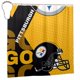 thumbnail image 2 of Cortina de ducha de secado rápido impermeable para baño de los Steelers, cortina de ducha con ganchos, decoración de fútbol americano, juego de cortinas de ducha para baño, plancha de 60 x 72 pulgadas, 2 of 8