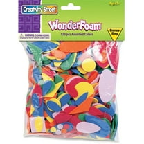 Wonderfoam Assorted Shape Decorating Foam, Assorted Size, Assorted Color, Set of 720