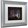 thumbnail image 2 of Trademark Fine Art "City Light I" Canvas Art by Philippe Hugonnard, White Matte, Silver Frame, 2 of 4