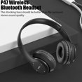 thumbnail image 2 of Typpkmm Wireless Headphone 5.3 Bluetooth-Compatible Headsets Hifi Stereo Foldable for All Smartphone, 2 of 6