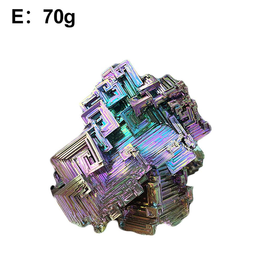 Younar Rainbow Titanium Bismuth Specimen Mineral Gemstone Crystal Quartz Stone Decor