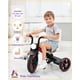 thumbnail image 2 of Triciclo KRIDDO para niños de 2 a 5 años con rueda de 30 cm, sin pinchazos, 2 of 6
