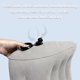 thumbnail image 4 of Presione la almohada lumbar inflable PVC y flocado suave y transpirable almohada lumbar de apoyo para la cintura para la oficina ANGGREK Otros, 4 of 8