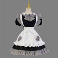 thumbnail image 1 of Puntoco Disfraz De Juego Para Mujer, Disfraz De Sirvienta, Vestido De Princesa, Gris, Xxxl,Regalos Para Mujer Joven, 1 of 9