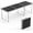 Black, variant on WSWJY 3FT Small Camping Folding Table Adjustable Height Aluminum Folding Table for Picnic Party BBQ, Plastic RV Suitcase Table Portable Lightweight Fold Up Utility Outdoor Tables