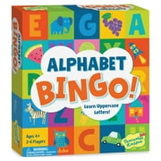 Peaceable Kingdom Alphabet Bingo! Letter Learning Board Game for Kids - Ages 4+