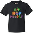 thumbnail image 3 of Inktastic Easter Hip Hop Hooray with Eggs and Carrot Youth T-Shirt, 3 of 5
