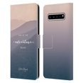 thumbnail image 1 of Head Case Designs Officially Licensed Nature Magick So The Adventure Begins Quote Mountains Leather Book Wallet Case Cover Compatible with Samsung Galaxy S10 5G, 1 of 6