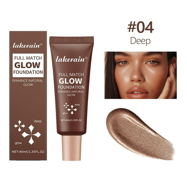 XWSHYW Destacar Bandolera Natural Iluminador Hidratante Cobertura Duradera 40Ml