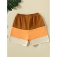 thumbnail image 3 of Bagilaanoe Toddler Baby Boys Casual Shorts Quick Dry Drawstring Short Pants 6M 12M 18M 24M 3T Kids Contrast Color Summer Clothes, 3 of 7