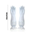 thumbnail image 3 of Reusable Rubber Dishwashing Gloves Long-Lasting Waterproof Kitchen Laundry Gloves Heavy-Duty Cleaning Gloves for Household Dishwashing Cleaning, 3 of 6