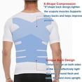 thumbnail image 5 of POP CLOSETS Compression Shirts for Men Slimming Shirt Body Shaper T-Shirt to Hide Gynecomastia Moobs Base Layer Tank Tops, 5 of 7