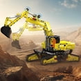 thumbnail image 5 of Excavator Toys, Crawler Excavator Model Kits, Digger Toy Building Set, Static Version 840 PCS Construction Set, 5 of 6