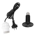 thumbnail image 1 of E27 Heating Lamp Holder with Infrared Ceramic Heat Emitting Bulb for Reptiles Amphibians 100W, 1 of 4