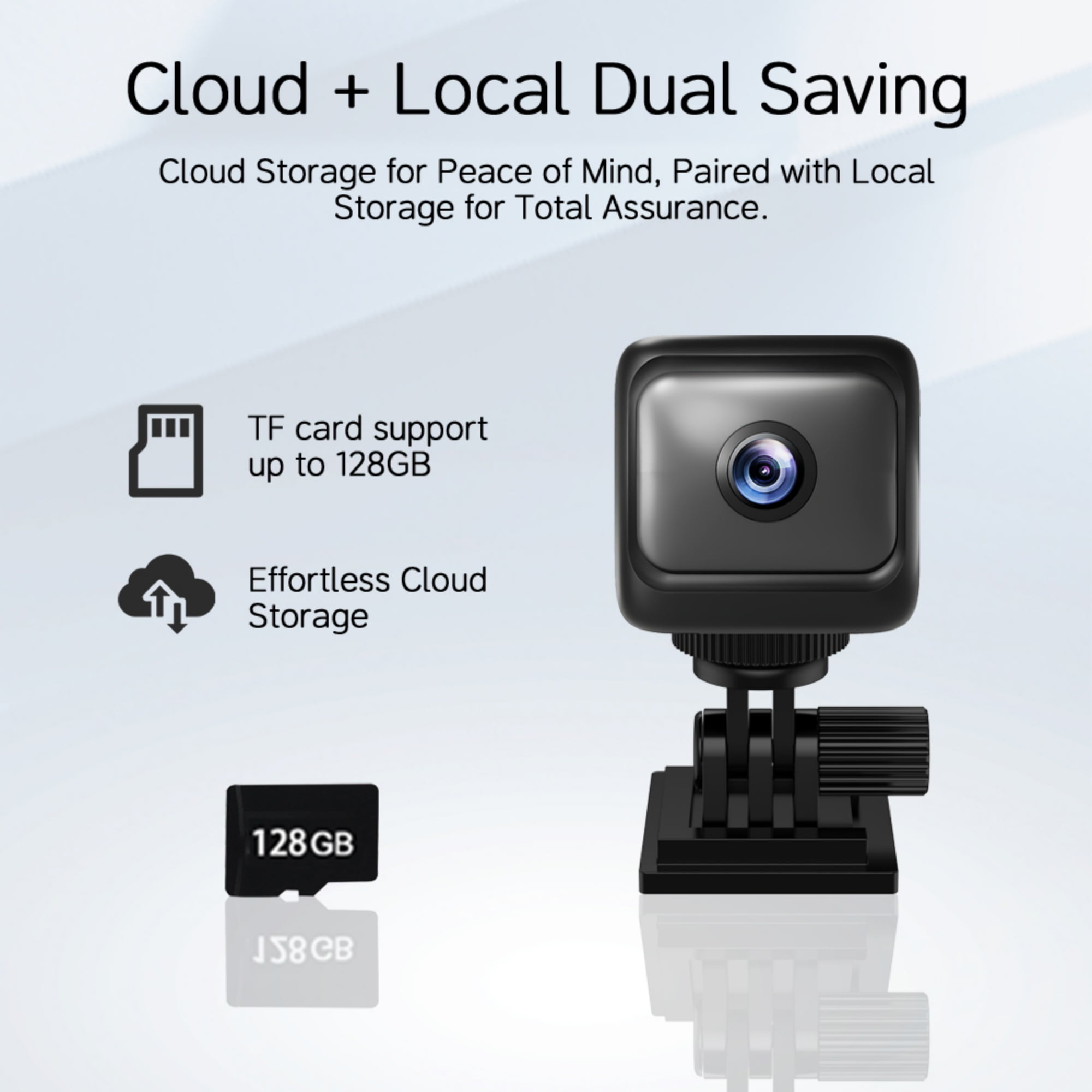 O-KAM Pro Security Camera - 1080P Wireless Outdoor Camera with Night Vision, Motion Detection & 64GB SD Card