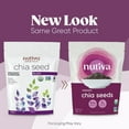 thumbnail image 3 of Nutiva Organic Premium Raw Black Chia Seeds, 12 Oz, USDA Organic, Non-GMO, Whole 30 Approved, Vegan, Gluten-Free & Keto, Nutrient-Dense Seeds with 3g Protein & 5g Fiber for Salads, Yogurt & Smoothies, 3 of 6