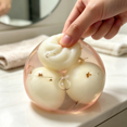 thumbnail image 2 of Tangyuan Squishy Ball, Soft Slow Rising Squeeze Fidget, Cute Food Inspired Sensory Novelty for Desk Breaks, Travel Entertainment, Party Favors, Birthday Gifts and Creative Hand Play, 2 of 2