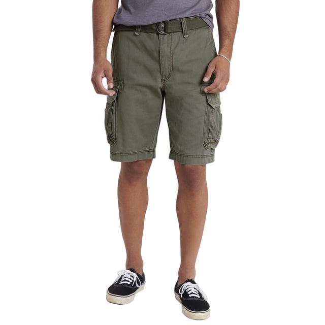 Short Cargo UNIONBAY 34 Militar 28 cm de entrepierna