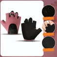 thumbnail image 1 of Guantes De Trabajo Antideslizantes De Medio Dedo, Neopreno, 21, 5 Cm, Agarre Antideslizante, Proteccin Duradera, Para Tareas Al Aire Libre, Construccin, Jardinera, Paquete De 1, Azul, Ukhbmc | Red, 1 of 9