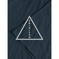 thumbnail image 3 of Ma Croix Mens 3-Pack Premium Cotton Casual Crew Neck Short Sleeve Tri Blend Fabric Tee Shirt, 3 of 4