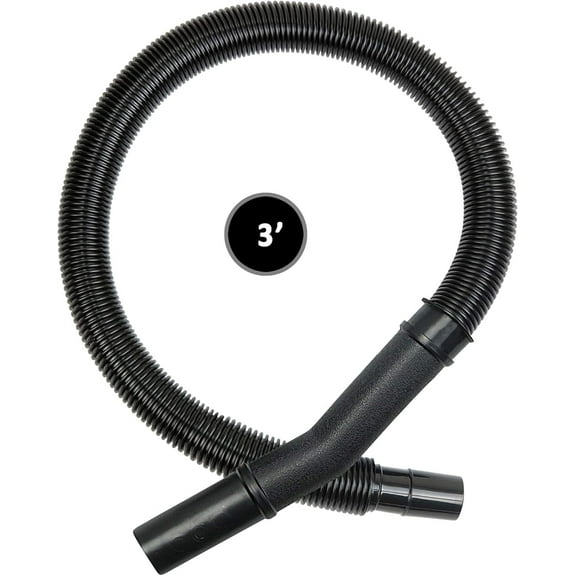 ALL PARTS ETC. Replacement Hose for Oreck XL Canister Vacuums, Fits Shurlok & Friction Buster B Models, 3-Foot Hose for Oreck Handheld Vacuums, Durable, Easy Installation, Part 73068-01-0327
