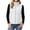 07-White, variant on Yutgune Women's Puffer Vest Lightweight Stand Collar Zip Up Jacket with Zipper Pockets