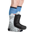 thumbnail image 3 of Darn Tough Men's Heady Yeti Over-the-Calf Midweight Ski & Snowboard Socks, Gray, Large, 3 of 4