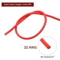 thumbnail image 2 of 22 Calibre Silicona Cable 22AWG Eléctrico Cable Trenzado Cable Flexible Estañado Cobre Cable Alta Temperatura Conexión Cable 6 Color 3,0 m/10 Pies 6uds, 2 of 7