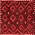 thumbnail image 1 of Ahgly Company Indoor Square Oriental Red Traditional Area Rugs, 7' Square, 1 of 4