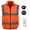Orange, variant on ANXPTIME Cooling Vest Jackets with 2 Fans Reflective Ice Vest Air Conditioner Vests