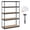 Black, variant on Gymax 5-Tier Garage Shelving Unit 2200 LBS Heavy Duty Metal Storage Shelves for Pantry Gray