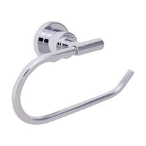 Design House Geneva Modern Bathroom Towel Ring, Polished Chrome