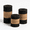 Black, variant on Hand-poured Textured Decorative Gray Candles Set, 10.12 x 8.11 x 3.98 Inches