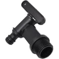 thumbnail image 3 of Huggegwe 1PCS Robinet de Baril d'Eau et de Pluie, Filetage 3/4 Pouces Pièces de Raccord de Réservoir d'Eau pour Jardin Maison Connecteurs d'Eau U2536-15819, 3 of 6