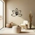 thumbnail image 5 of LaModaHome Zen Yoga Design Metal Wall Art, Serene Meditation Decor Sculpture,Home Relaxation Hanging,Spiritual Yoga Studio Interior Accent,Perfect GiftHome Decoration Gift -15.7"x20.5"/40x52cm, 5 of 5