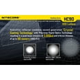 thumbnail image 6 of Combo: Nitecore HC90 Rechargeable XM-L2 LED Headlamp w/NL189 3400mAh Rechargeable Battery  and  USB Car  and  Wall Adaptors, 6 of 19