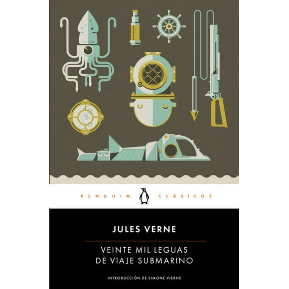 Libro Veinte Mil Leguas De Viaje Submarino (fsc) Tapa Blanda, Autor Jules Verne, Editorial Penguin Clasicos