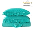 thumbnail image 4 of JML Quilt Set 3-Piece Queen Size, Classic Vintage-Inspired Stonewashed Bedspread Coverlet, 4 of 6